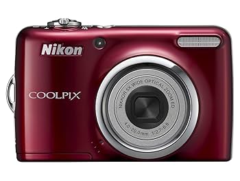 デジタルカメラ Nikon COOLPIX Life COOLPIX L23 Amazon | NikonデジタルカメラCOOLPIX L23 レッド L23RD